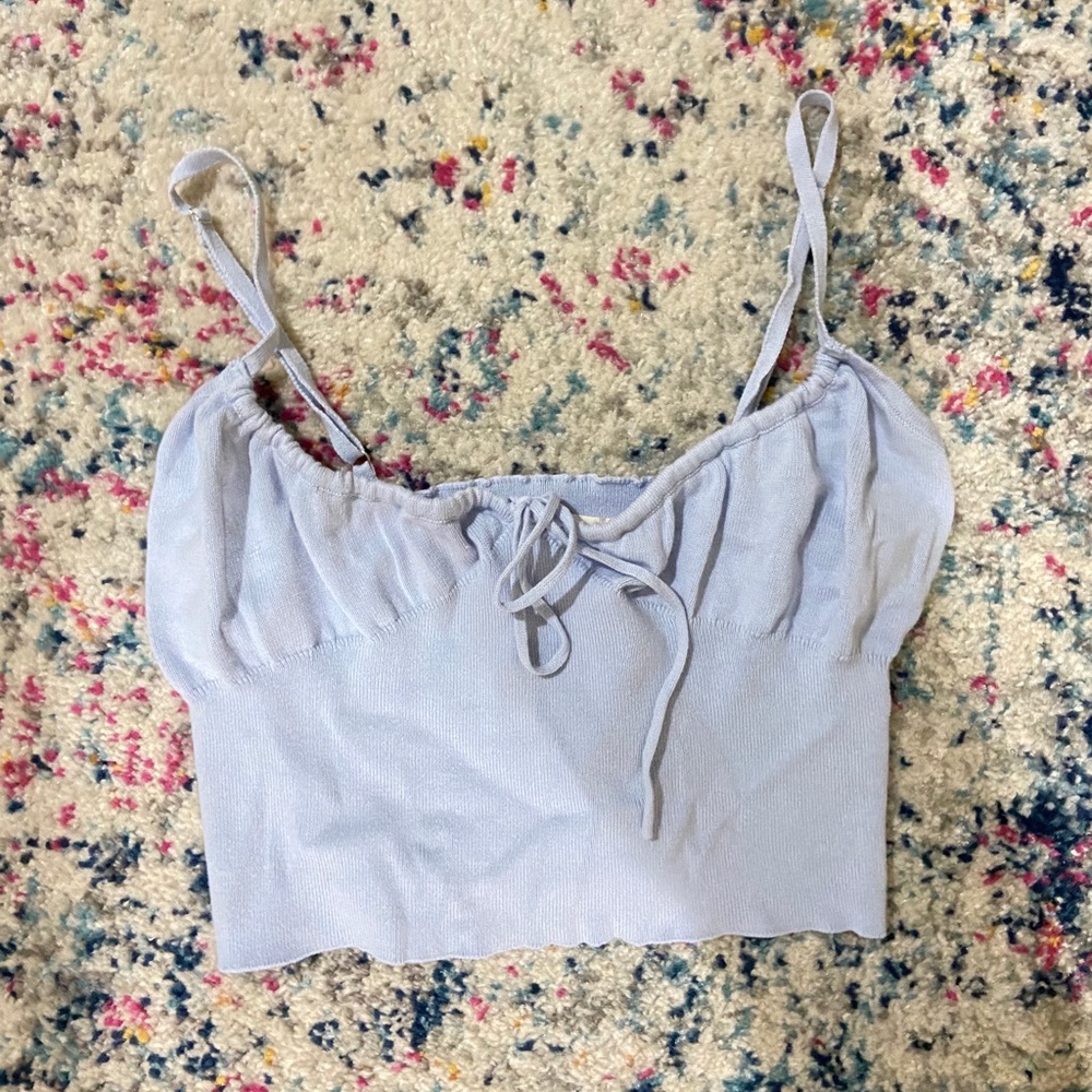 Pacsun LA Hearts Tie Tank Top